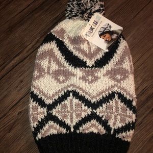 NWT oversized beanie